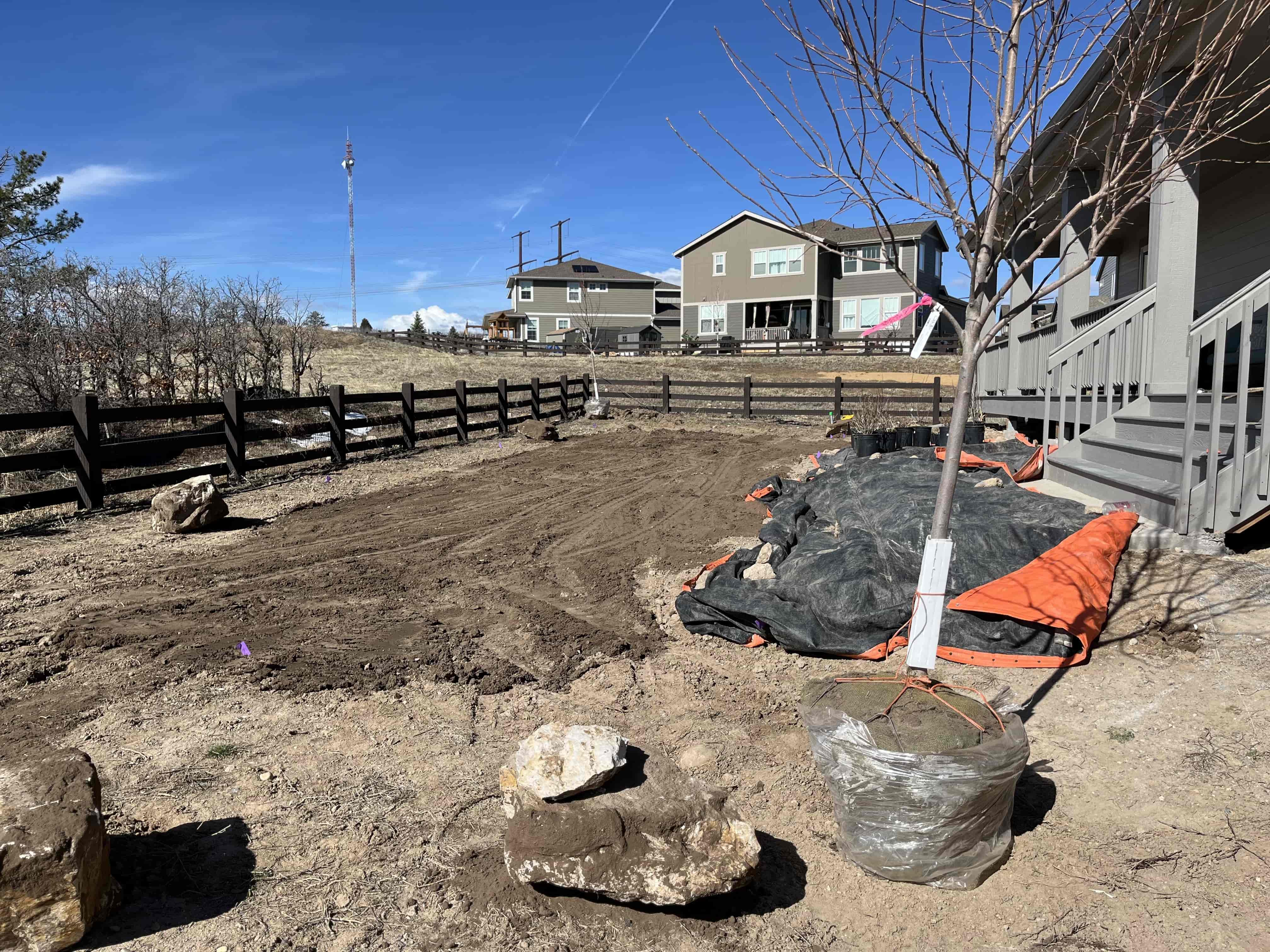 Landscape design in Monument, CO